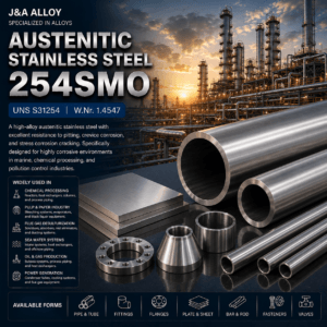 Austenitic Stainless Steel 254SMO manufacturer