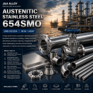 Austenitic Stainless Steel 654SMO manufacturer