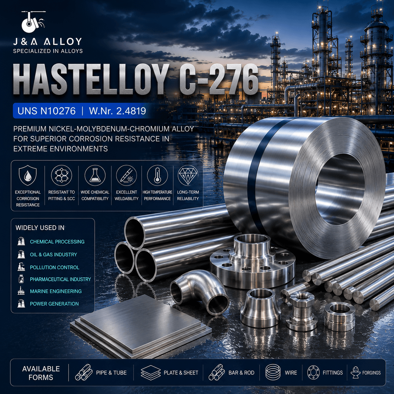 Hastelloy C-276 Hastelloy C-276