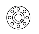 Nickel-alloy-flange