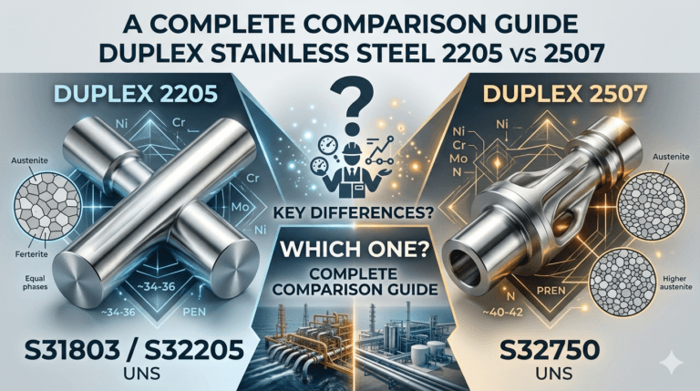 Duplex Stainless Steel 2205 vs 2507: A Complete Comparison Guide