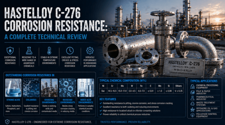 Hastelloy C-276 Corrosion Resistance: A Complete Technical Review