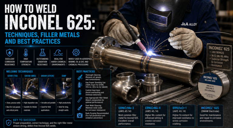 How to Weld Inconel 625: Techniques, Filler Metals and Best Practices