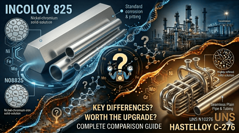 Incoloy 825 vs Hastelloy C-276: Which Is Better for Sour Gas Environments?