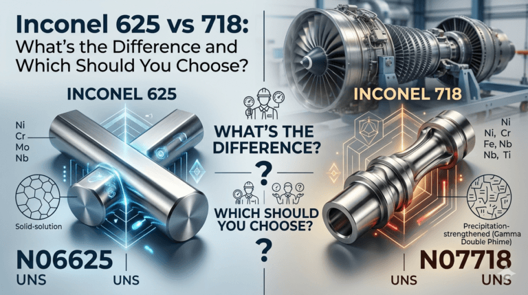 Inconel 625 vs 718: What’s the Difference and Which Should You Choose?