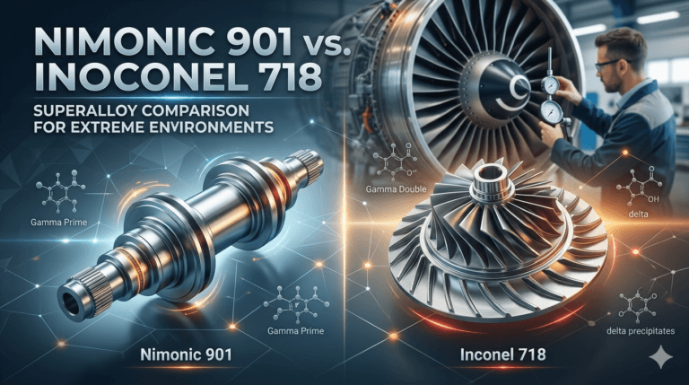 Nimonic 901 vs. Inconel 718: Choosing the Right Superalloy for High-Temperature Applications