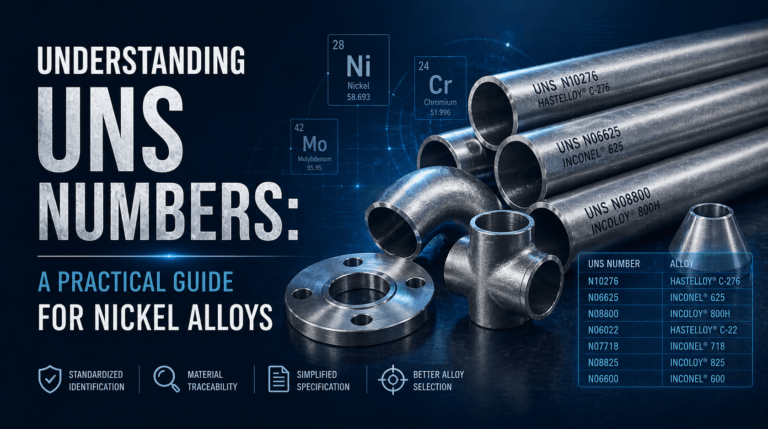 Understanding UNS Numbers: A Practical Guide for Nickel Alloys