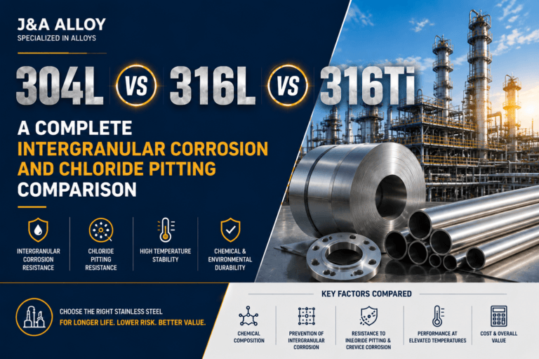304L vs 316L vs 316Ti: A Complete Intergranular Corrosion and Chloride Pitting Comparison