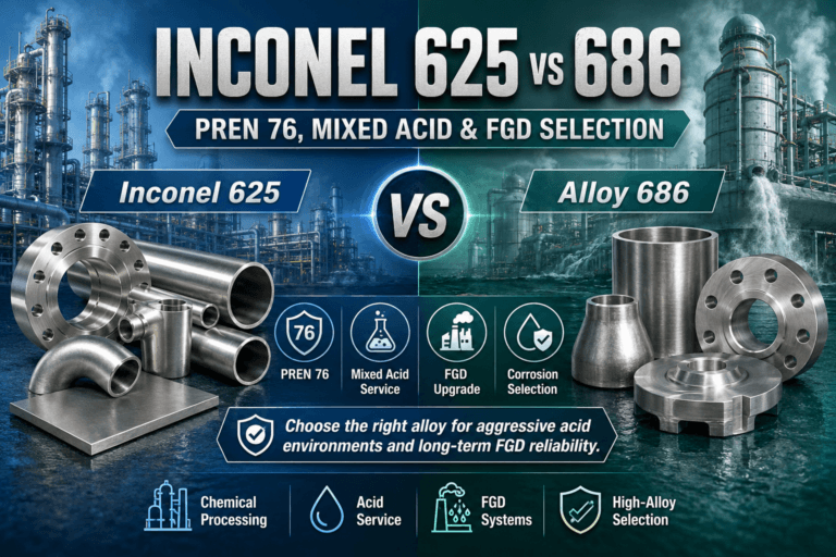 Inconel 625 vs 686: PREN 76, Mixed Acid & FGD Selection