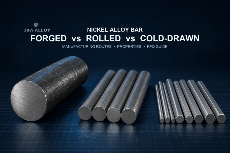 Forged, Rolled or Cold-Drawn Nickel Alloy Bar: Which Manufacturing Route Should You Specify?