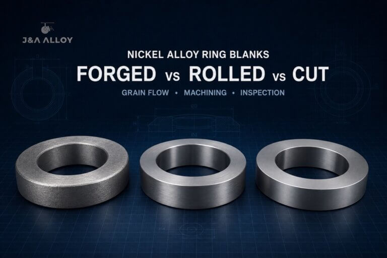 Forged, Rolled or Cut Nickel Alloy Rings: How to Choose the Right Ring Blank