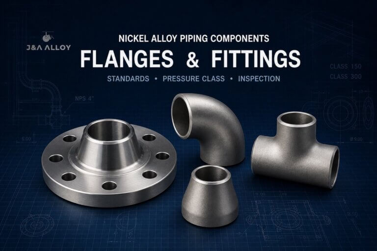 Nickel Alloy Flanges and Fittings: How to Specify Product Form, Standard and Inspection