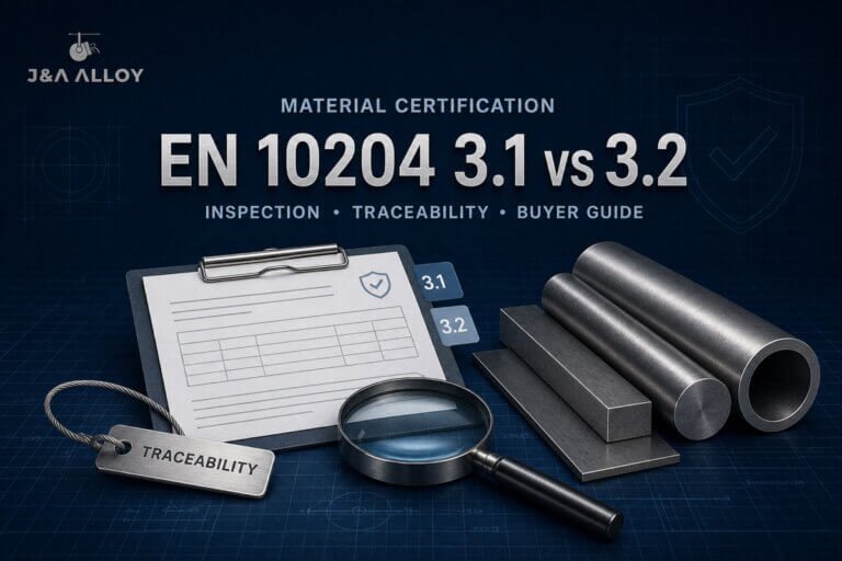 EN 10204 3.1 vs 3.2 Certificates: What Should a Nickel Alloy Buyer Require?